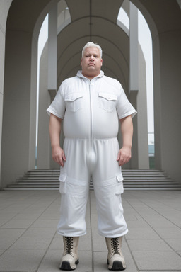 Estonian middle-aged male with  white hair