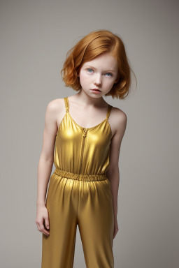 Child female with  ginger hair