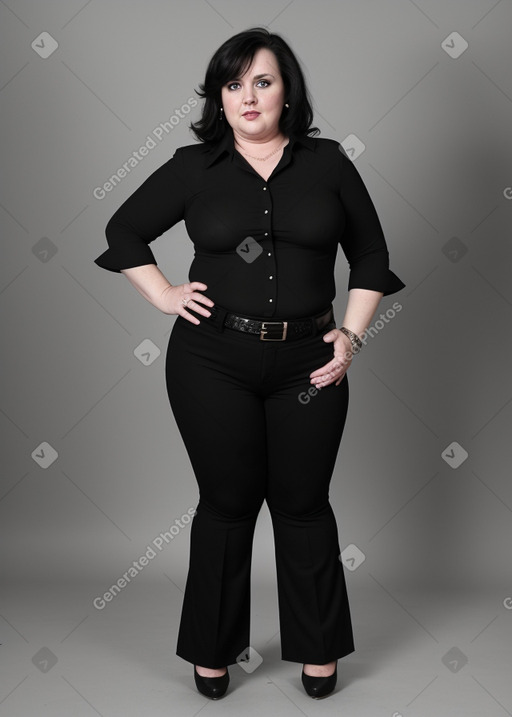 Irish 45 years female with  black hair