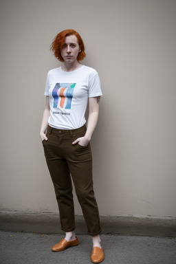 Argentine adult non-binary with  ginger hair