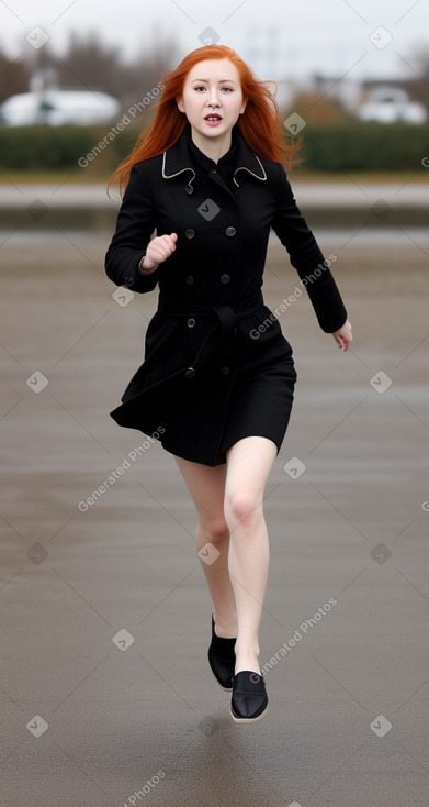 Uzbek adult female with  ginger hair