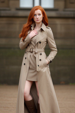 British adult female with  ginger hair