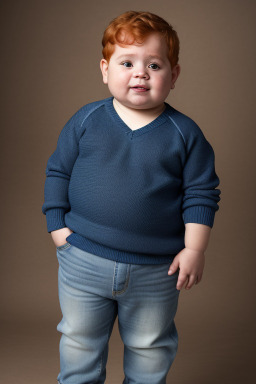 Puerto rican infant boy with  ginger hair