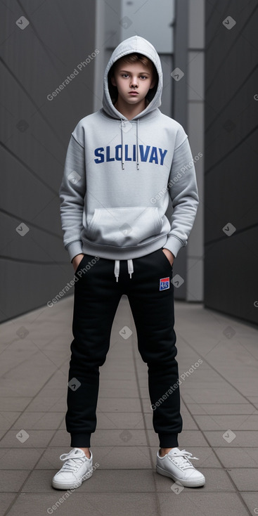 Slovak teenager boy 