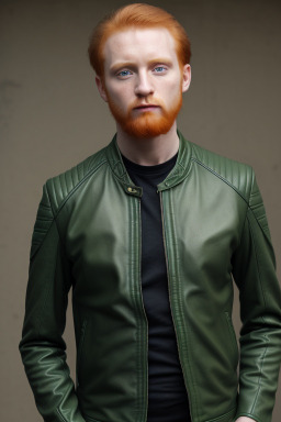 Ukrainian adult male with  ginger hair