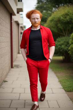 Nigerian adult non-binary with  ginger hair