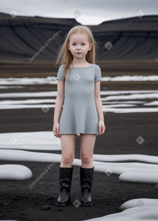 Icelandic child girl 