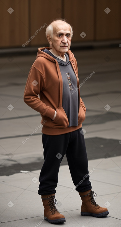 Iranian elderly male with  ginger hair