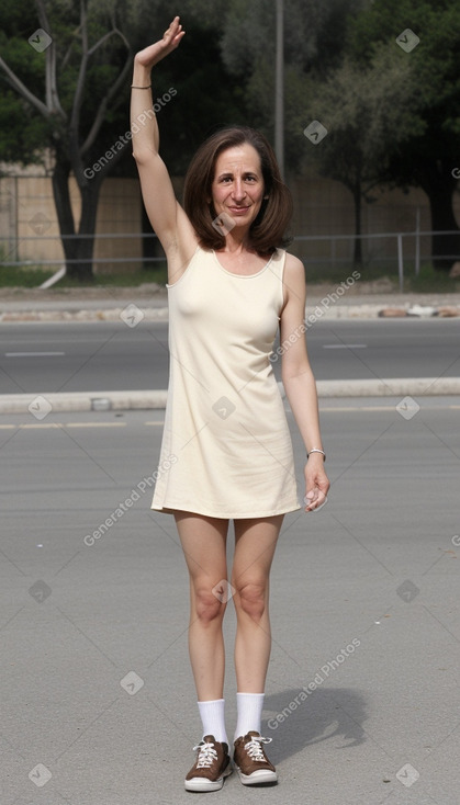 Israeli 45 years female with  brown hair