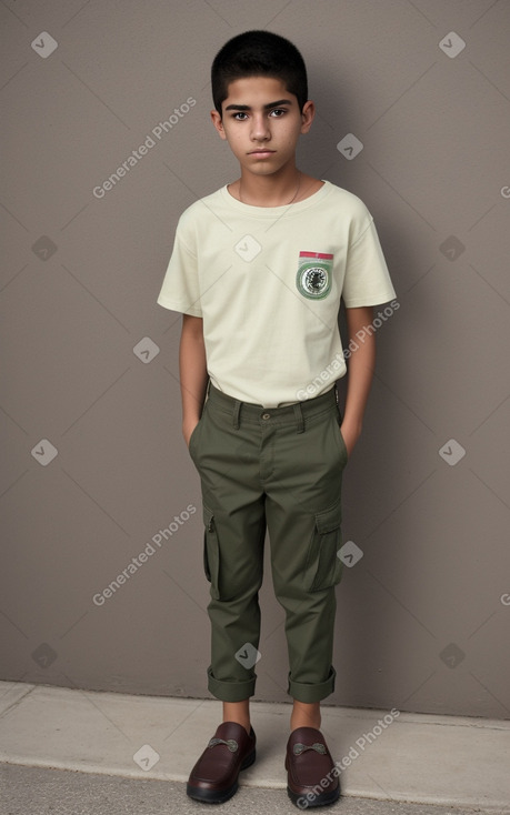 Mexican teenager boy 