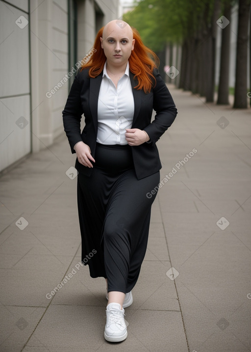 Lithuanian adult female with  ginger hair