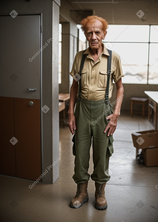 Yemeni elderly male with  ginger hair