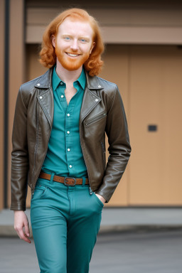 Saudi arabian adult male with  ginger hair