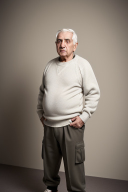 Armenian elderly male with  white hair