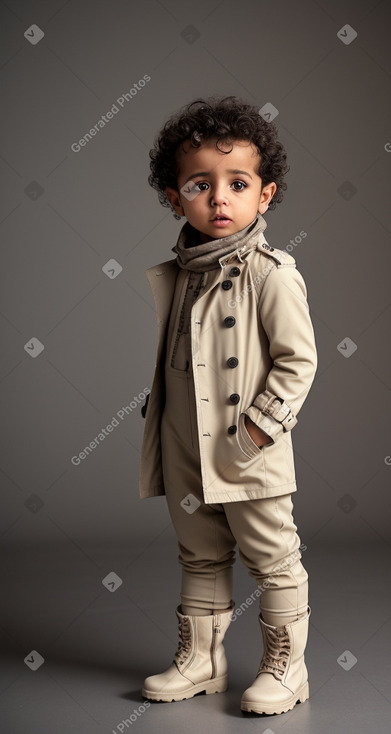 Yemeni infant boy with  gray hair