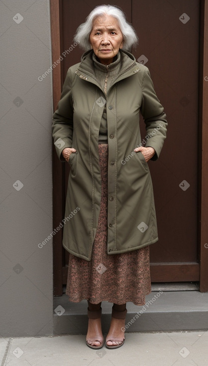 Bolivian elderly female 