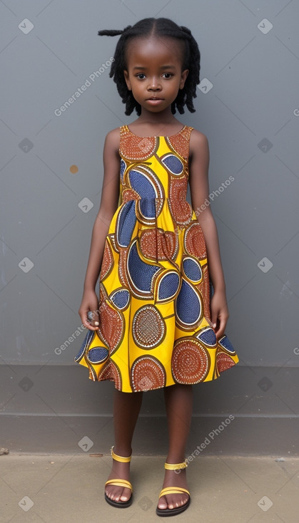 African child girl 