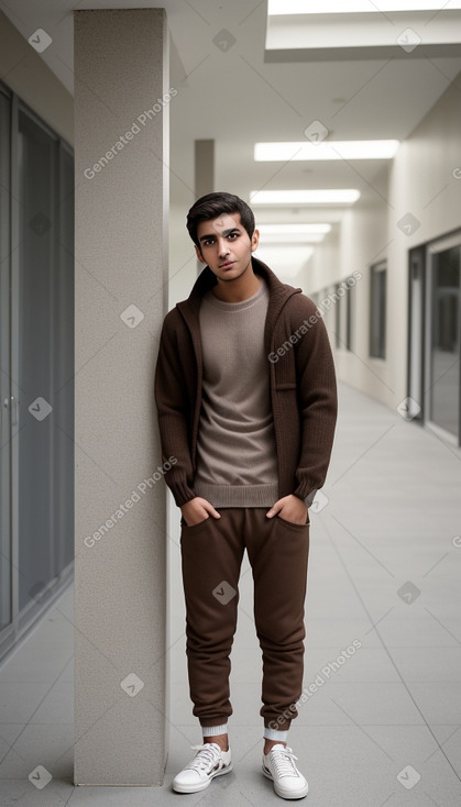 Emirati young adult male with  brown hair