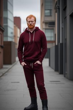 Finnish 45 years male with  ginger hair