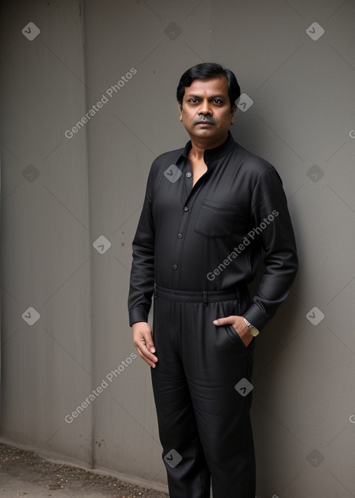 Bangladeshi middle-aged male with  black hair