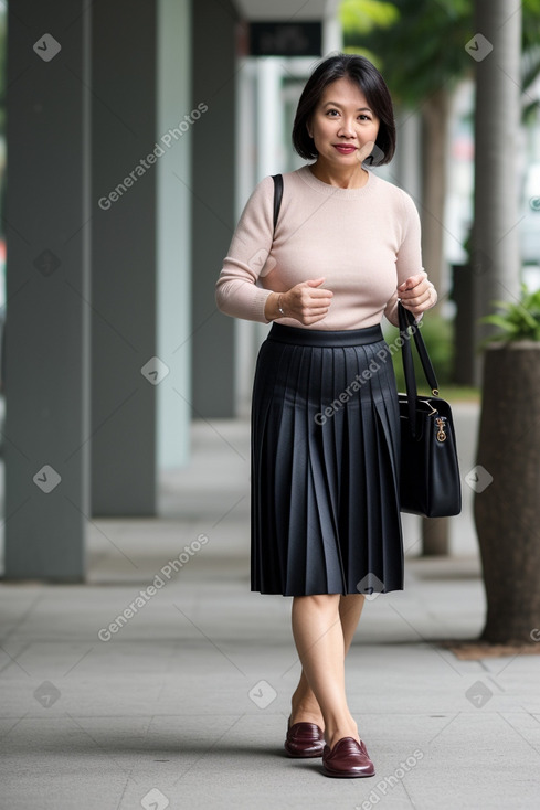 Singaporean middle-aged female 