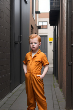 Dutch infant boy with  ginger hair