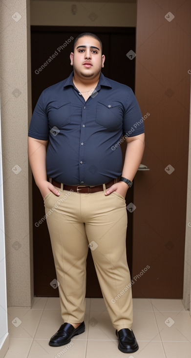 Jordanian young adult male with  blonde hair