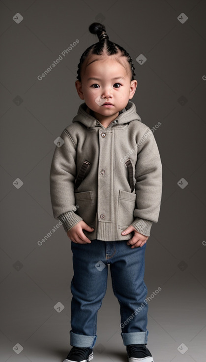 Mongolian infant boy 