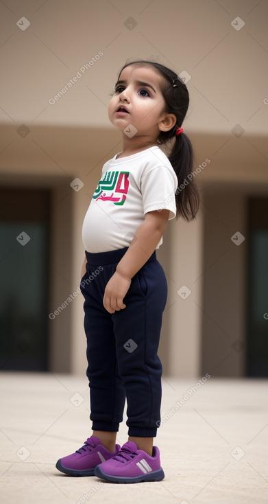 Emirati infant girl 