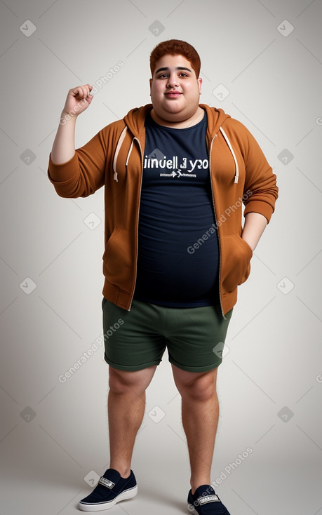 Jordanian young adult male with  ginger hair