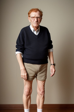 Uruguayan elderly male with  ginger hair