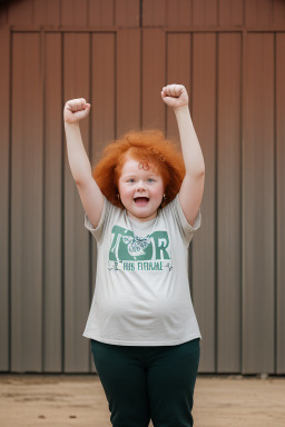 South african child girl with  ginger hair