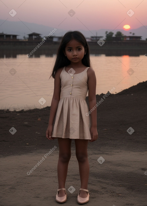 Nepalese child girl 