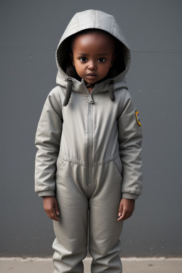 Ethiopian infant girl with  gray hair