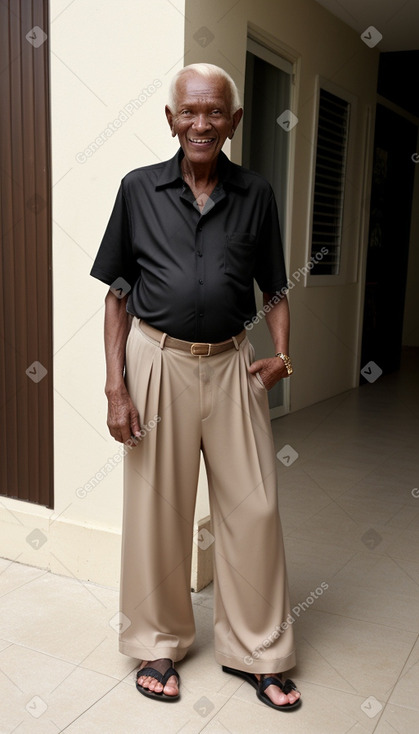 Elderly male with  ginger hair