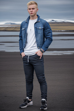 Icelandic young adult male 