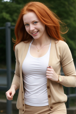 Hungarian adult female with  ginger hair