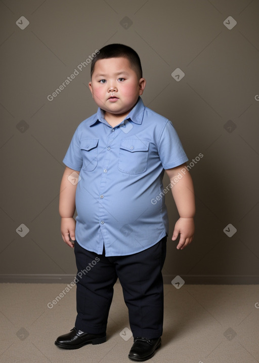 Mongolian child boy 