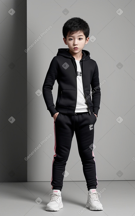 South korean child boy 