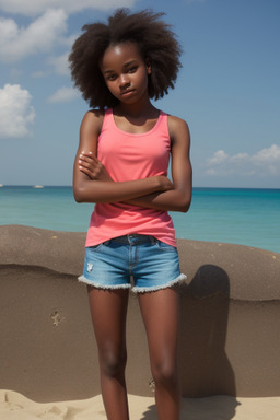 African teenager girl 