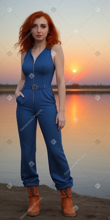 Armenian adult female with  ginger hair