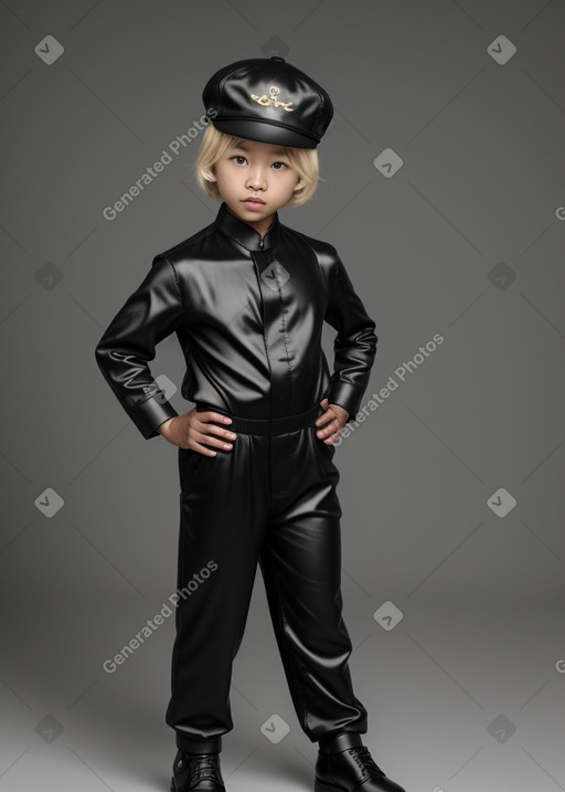 Child boy with  blonde hair