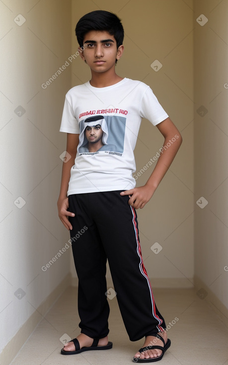 Emirati teenager boy 