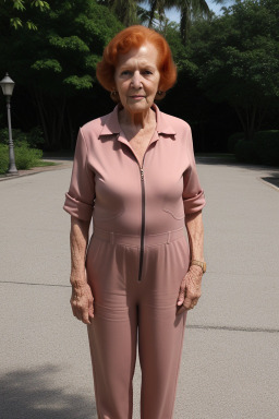 Panamanian elderly female with  ginger hair