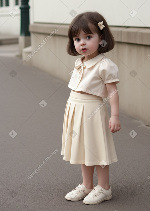 British infant girl 