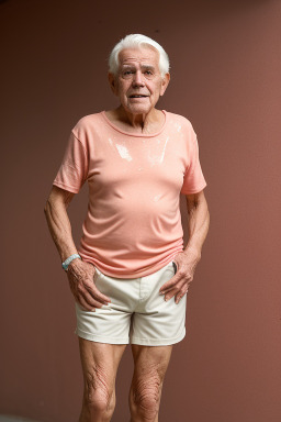 Costa rican elderly male with  white hair