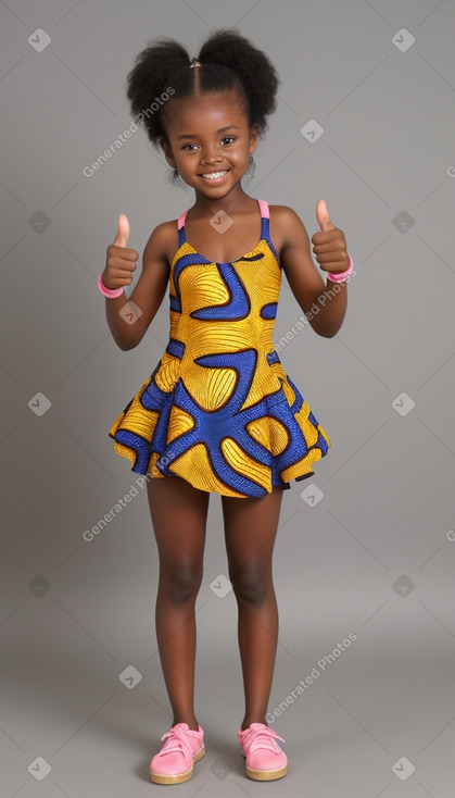 African child girl 