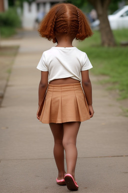 Ethiopian infant girl with  ginger hair