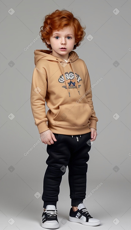 Lebanese infant boy with  ginger hair