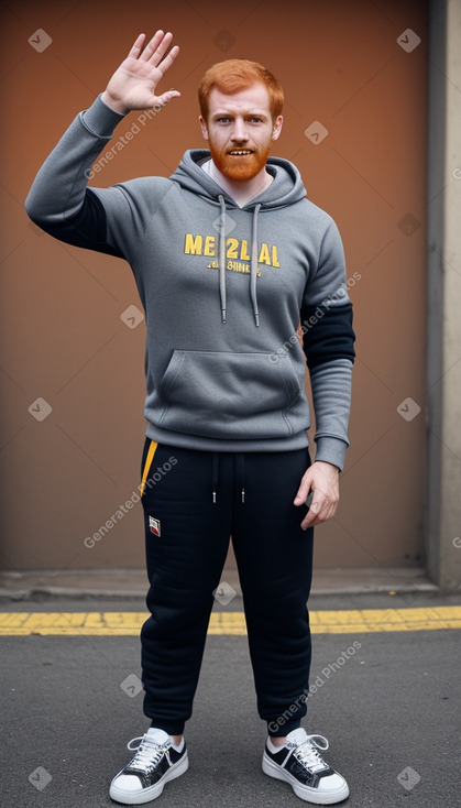 Venezuelan adult male with  ginger hair